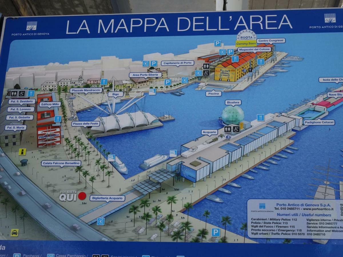 Casa Costa Romantica Genova Eksteriør bilde